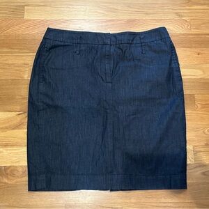 LOFT Dark Blue Pencil Skirt